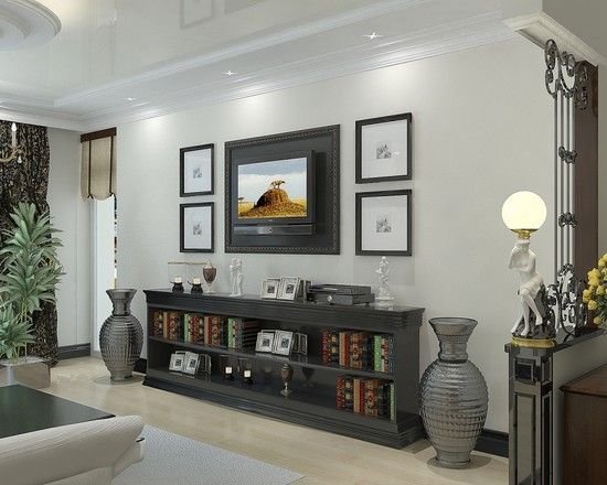 میز تلویزیون LCD LED دیوار پشت تلویزیون کناف